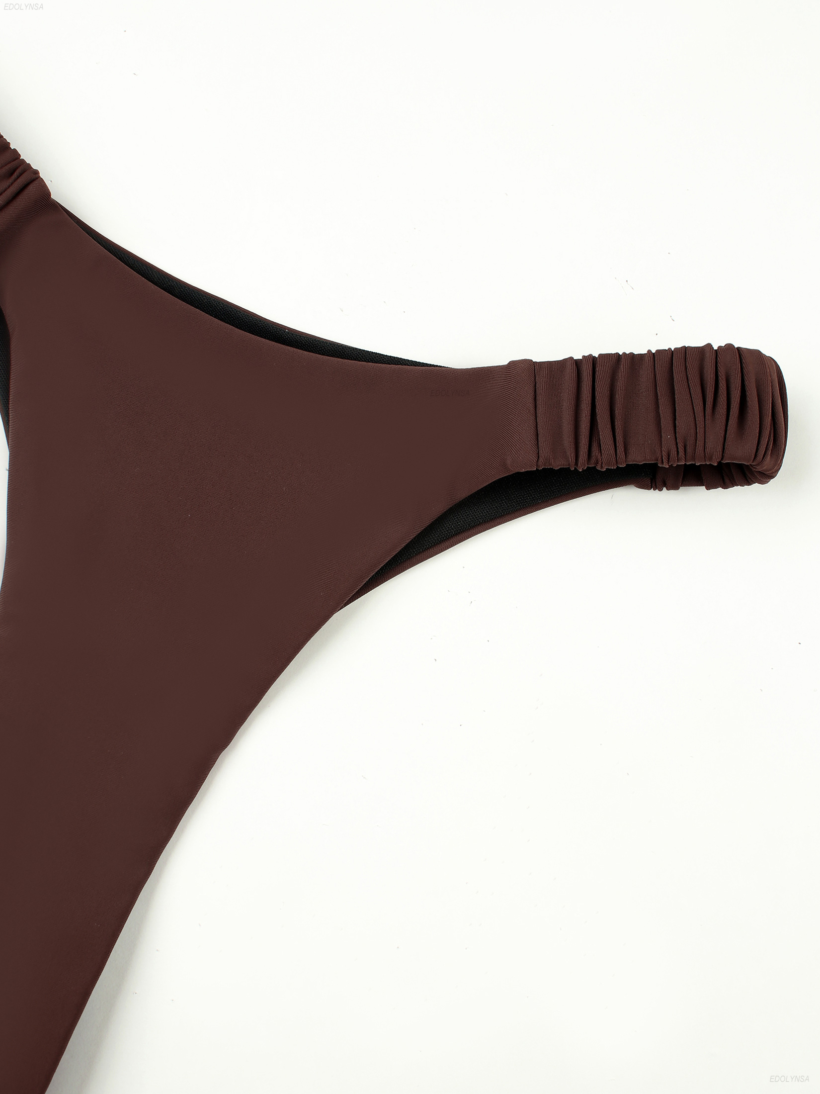 Traje de baño fruncido con fal - Swimsuit Bikini Ruched reseña y precio