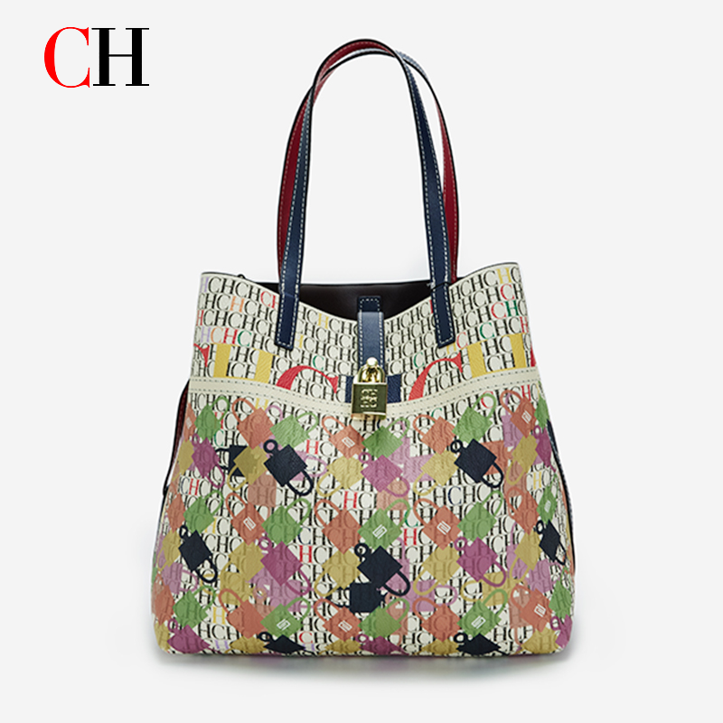 Bolso tote estampado de gran c - Tote Bag Beach reseña y precio